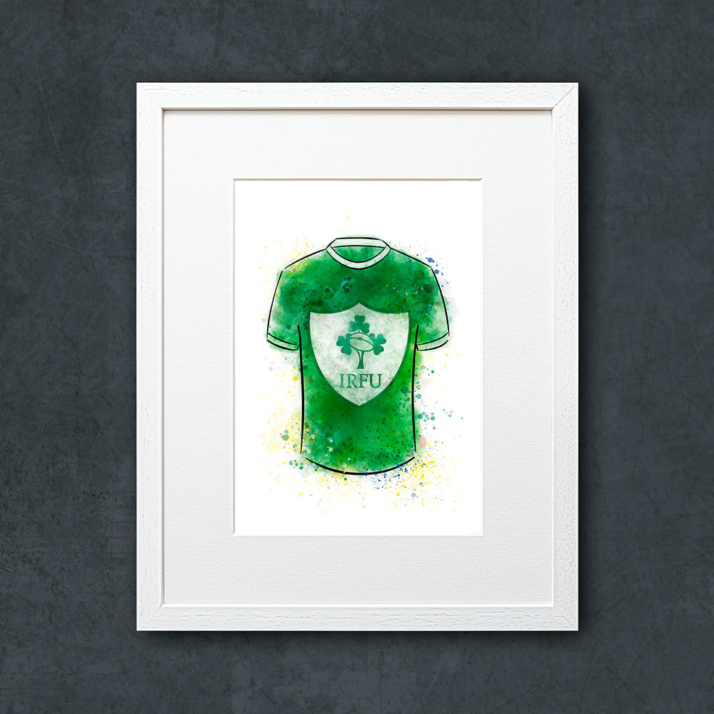 Rugby Shirt Illustrations Prints